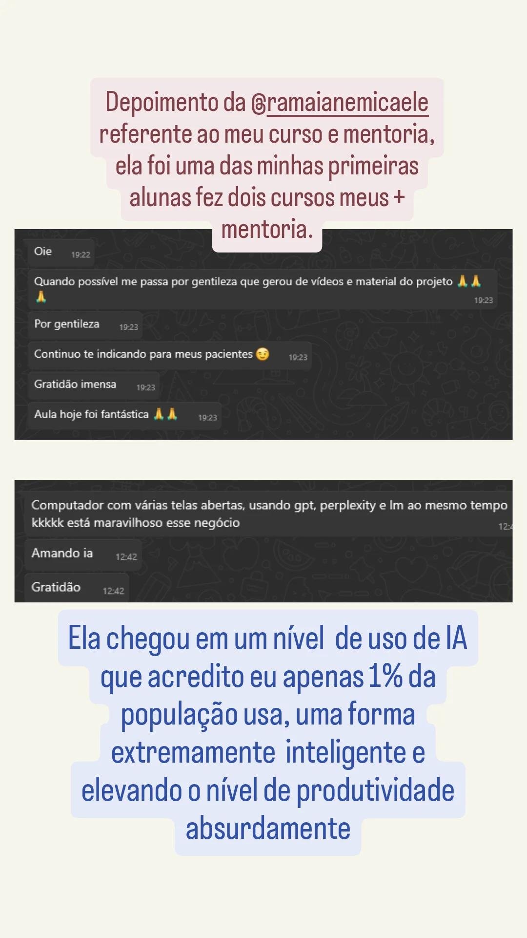 Depoimento de cliente 2