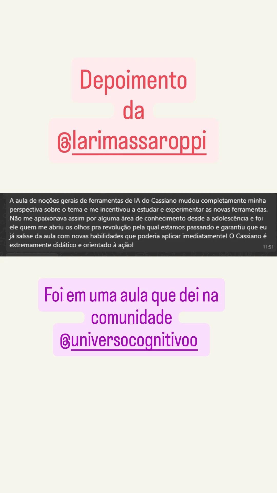 Depoimento de cliente 3