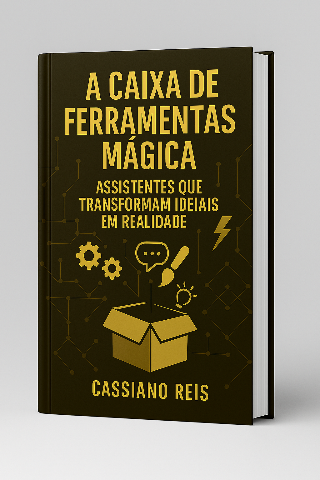 Mockup da Caixa de Ferramentas Mágica - GPTs Customizados